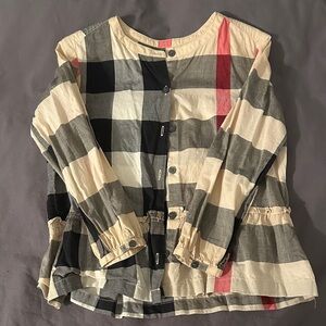 BURBERRY Girls Button down shirt - 6Y